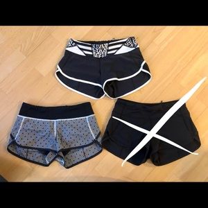 Lululemon Speed shorts size 2